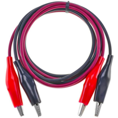 테스터선 악어클립 바나나 케이블 코드, JM-013(악어클립-악어클립 대) 110cm 2색세트, 1개