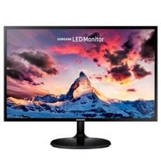 삼성모니터 24인치 LS24F350 - 중고 일반 패널 타입 PLS Full HD 최대 주사율 60 Hz 3개월 무상보증, 24인치 일반, 59.8cm