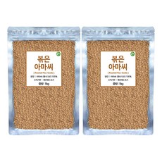 신영몰 볶음 아마씨 캐나다산 국내가공 볶은 골드아마씨, 1kg, 2개