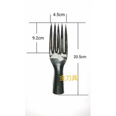 金刀具 #O001 鐵店出品 蛇叉 多用途叉 萬用叉 戶外手工具, 1個