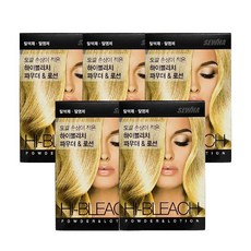 세화 하이블리치 파우더 로션 탈색제 1제+2제 5개, 1개