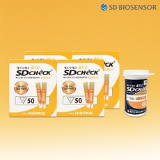 에스디바이오센서 체크 골드2 혈당시험지, 50개입, 4개