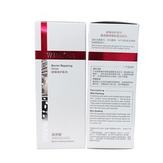 薇諾娜 舒敏特護系列 長效保濕 舒緩乾燥 提升肌膚防禦力 敏感肌適用, 1個, 屏障舒緩潔面乳80g