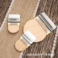 소형 직기 스피드위브 S 핀 편직 다닝 (10핀) 수선 스티칭 도구 미니, 1개