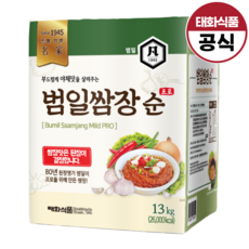 범일쌈장 순, 1개, 13kg