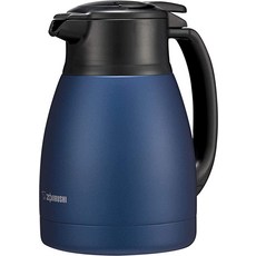 조지루시 SH-HC10AD 스테인리스 스틸 진공 카라페 1L 매트 네이비 152503, 무광 네이비