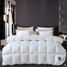 힐튼 5성급 호텔 침구 여름 거위털 이불 웰론 겨울 차렵, 그레이
