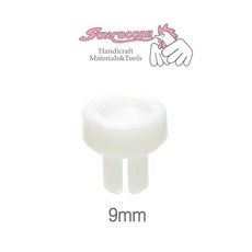 퀼트스타 [선코코] T단추 티단추기구 전용 몰드_9mm(S15-57), 1개, 화이트