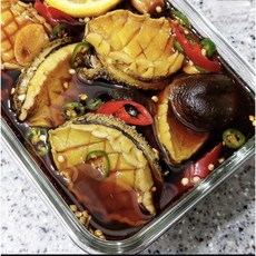 명인의 비법간장으로 제조한 전복장, 2개, 1kg