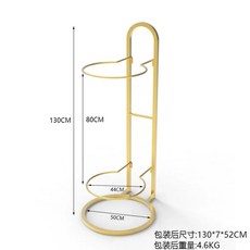 필라테스 보수 거치대 정리개 요가볼 하프짐볼 하프 보수볼 정리대 요가 홈트 선반 수납 짐볼, 1, J. 골드 높이 130cm