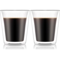 보덤 캔틴 더블월 글라스 0.2L, 혼합색상, 2개