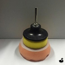 SW 광택기피니싱패드 69mm 1개입 마무리패드 차량용품
