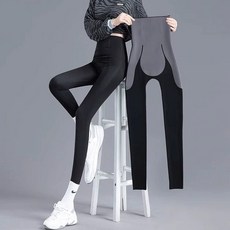 顯瘦高腰提臀運動鯊魚褲：瑜珈、健身、跑步適用，展現完美曲線