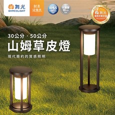 舞光 E27 山姆草皮燈 LED-3210-30, 1個, 30公分