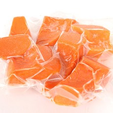 손질되어 요리가 가편한 손질 냉동 늙은호박, 울릉도 냉동 늙은호박 1kg, 3개, 300g
