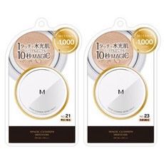 MISSHA 魔法氣墊粉餅 無暇款, 1個, 銀邊無暇23自然膚