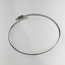 금강 국산 스텐 밴드 200파이 호스밴드 클랜프 반도 물호스조임 SUS 304, 1개