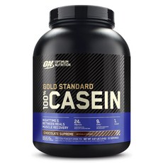 OPTIMUM NUTRITION 歐恩 黃金標準酪蛋白 至尊巧克力, 1個, 1.8kg