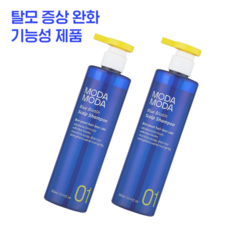 모다모다 블루비오틴 스칼프샴푸 세트 (코즈멧 압축 마스크팩 포함), 2개, 300ml