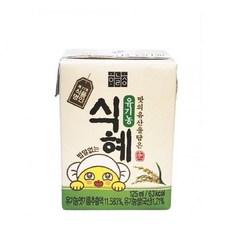 HACCP 식품명인 밥알없는 식혜 125ml 24개입 하늘청, 24개