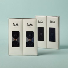 {백화점 정품} 닥스 남성 여성 양말 2족 선물세트 모음 11종 택 1 (선물포장쇼핑백)