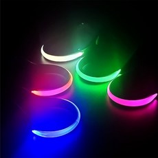 슈디자인 발광스트랩 LED 슈즈 밴드, 믹스