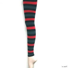 더 섹시 줄무늬 레깅스