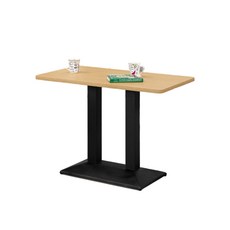 餐桌 4人桌 商務空間桌 長105公分, 原木色, 1個