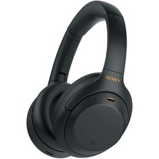 소니 무선 노이즈 캔슬링 블루투스헤드폰, 블랙, WH-1000XM4