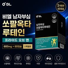 BL 남자부심 쏘팔옥타루테인 쏘팔메토, 60정, 1개