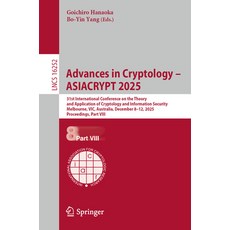 (영문도서)Advances in Cryptology - Asiacrypt 2025: 31st International Conference on the Th... Paperback, Springer, English, 9789819551248
