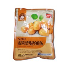 화미_감자전분(99%), 500g, 3개