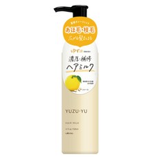 유자유 농후 케어 헤어밀크 펌프형, 1개, 120ml