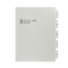 5분류 홀더 A4 L자파일 클리어 반투명khe6+1YfG