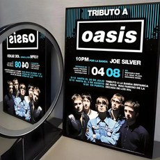 밴드 포스터 룸 벽 예술 장식 홈바 침실 방수 스티커, 10. Black10