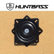 獵鱸HUNBASS 船用摺疊釣魚座椅 適用橡皮艇遊艇鋁合金船玻璃鋼船, 轉盤