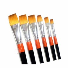 MN 그림붓 2호 평붓 동양화