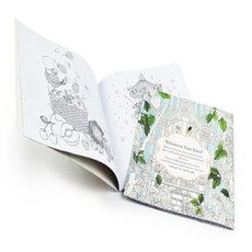 컬러 색칠공부도안 색칠북 18.5x18.1cm 재미있는색칠하기 신나는놀이 재미있는컬러링북 색칠공부책, 판타지드림