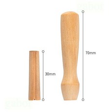 彩色羊毛氈戳戳樂工具套裝 單木戳設計 手工DIY材料批發 輕鬆製作獨特羊毛氈作品, 單木戳-原木色, 1個
