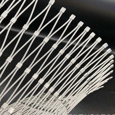 2-8CM 작은 구멍 정원 발코니 보호 스테인레스 스틸 304 로프 그물 케이블 메쉬 낙하 방지 안전 장식, 03 2mm  Wire, 05 7CM Hole