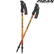 FIZAN 義大利 超輕三節式登山杖 2入特惠組 FZS20.7102.NML 楓葉, 1個