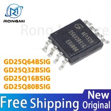 10Pcs GD25Q64 GD25Q64BSIG GD25Q32 GD25Q32BSIG GD25Q16BSIG GD25Q16 GD25Q80BSIG GD25Q80 GD25Q SOP-8 IC, [00] GD25Q80BSIG, [00] 10Pcs