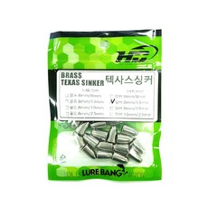 HD 텍사스 황동싱커 벌크형, 골드-2g, 1개