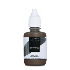 MEICHA 美佳娜 紋繡專用色乳 眉部專用 暖色系 BLONDE2, 濃情可可(BL02), 1個