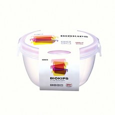 코멕스 바이오킵스 샐러드볼 0.8L 그릇 야채 믹서 주방 용기 식사 도구 서빙 접시 조리