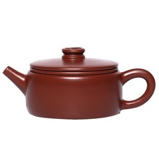 茶器堂 宜興原礦紫砂壺 漢瓦 紫砂壺 150CC, 原礦大紅袍, 1個