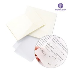 퍼플업 필기 초등수학 학생메모지 반투명 점착 메모지, 소