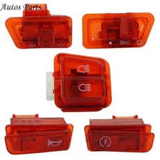 교체 오토바이 스위치 키트 회전 신호 하이저 빔 디밍 혼 시작 스쿠터 설치, 3. 57BA7ES500133-R-A, 1개