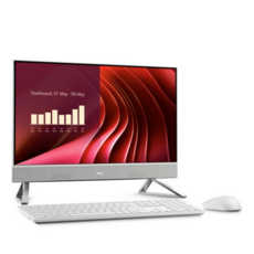 델 2025 올인원 24 코어7 인텔 14세대, 화이트, 16GB, 4TB, WIN11 Home, DEC24250-WH01KR
