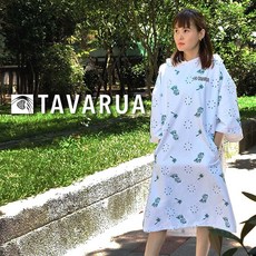 TAVARUA 毛巾衣 速乾毛巾衣 沙灘巾 浴巾衣, 1個, 毛巾衣_鳳梨派對, 鳳梨派對